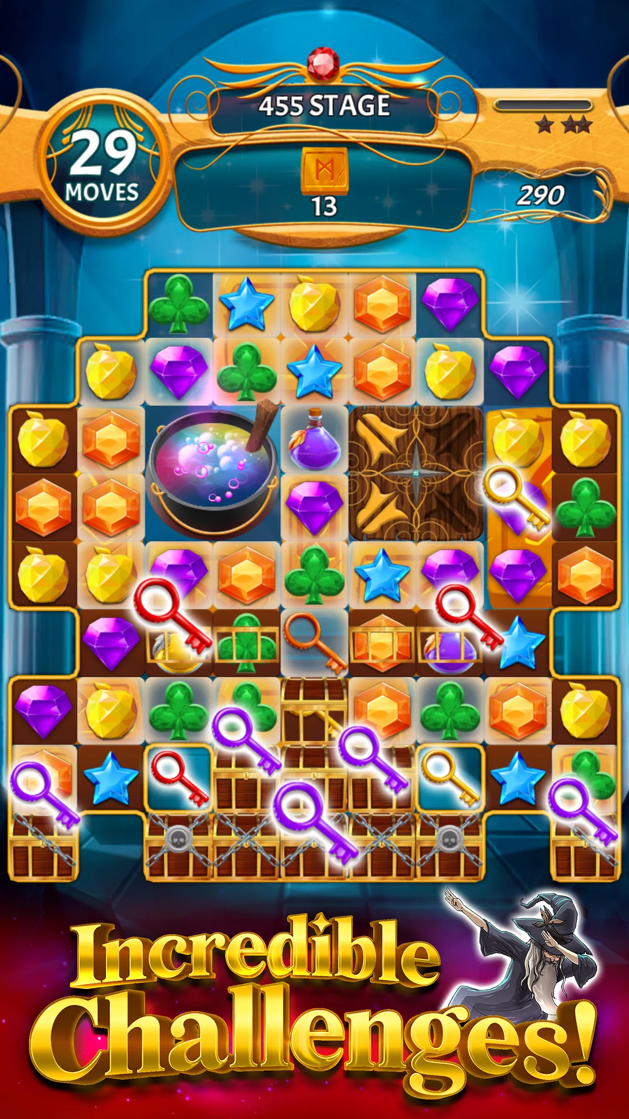 Jewel Match 3 Legends 2024 | Indus Appstore | Screenshot