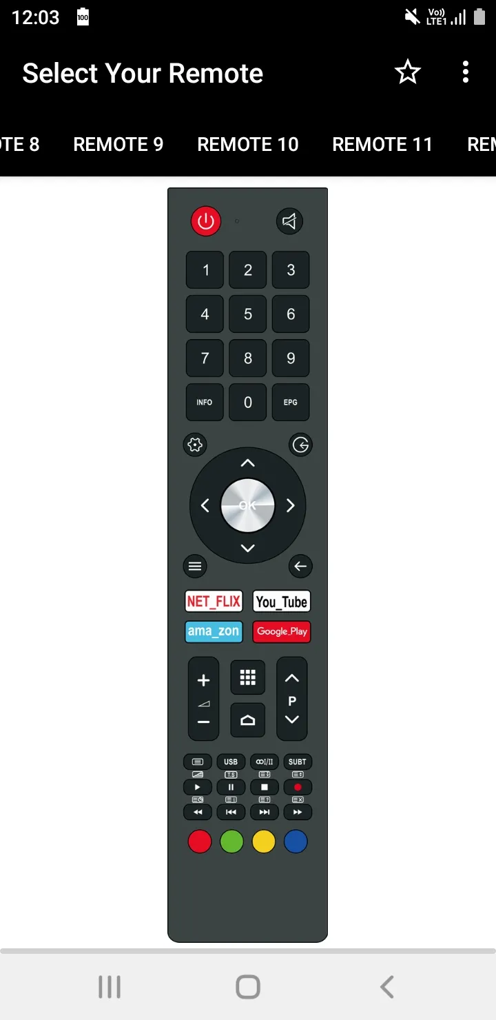 Kogan TV Remote | Indus Appstore | Screenshot