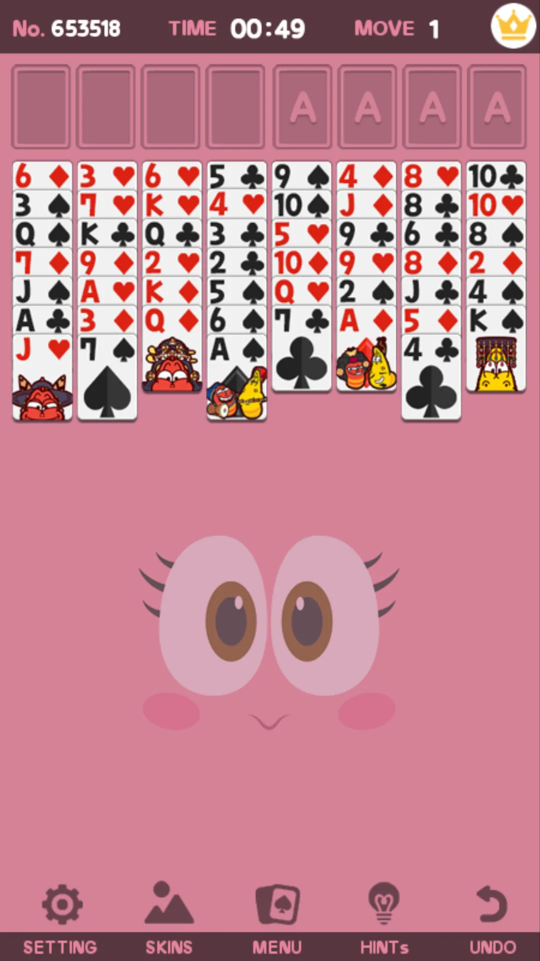 Larva Freecell Card Game | Indus Appstore | Screenshot