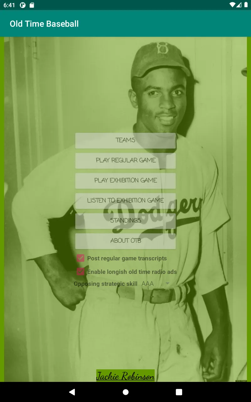 Baseball in the Age of Radio | Indus Appstore | Screenshot