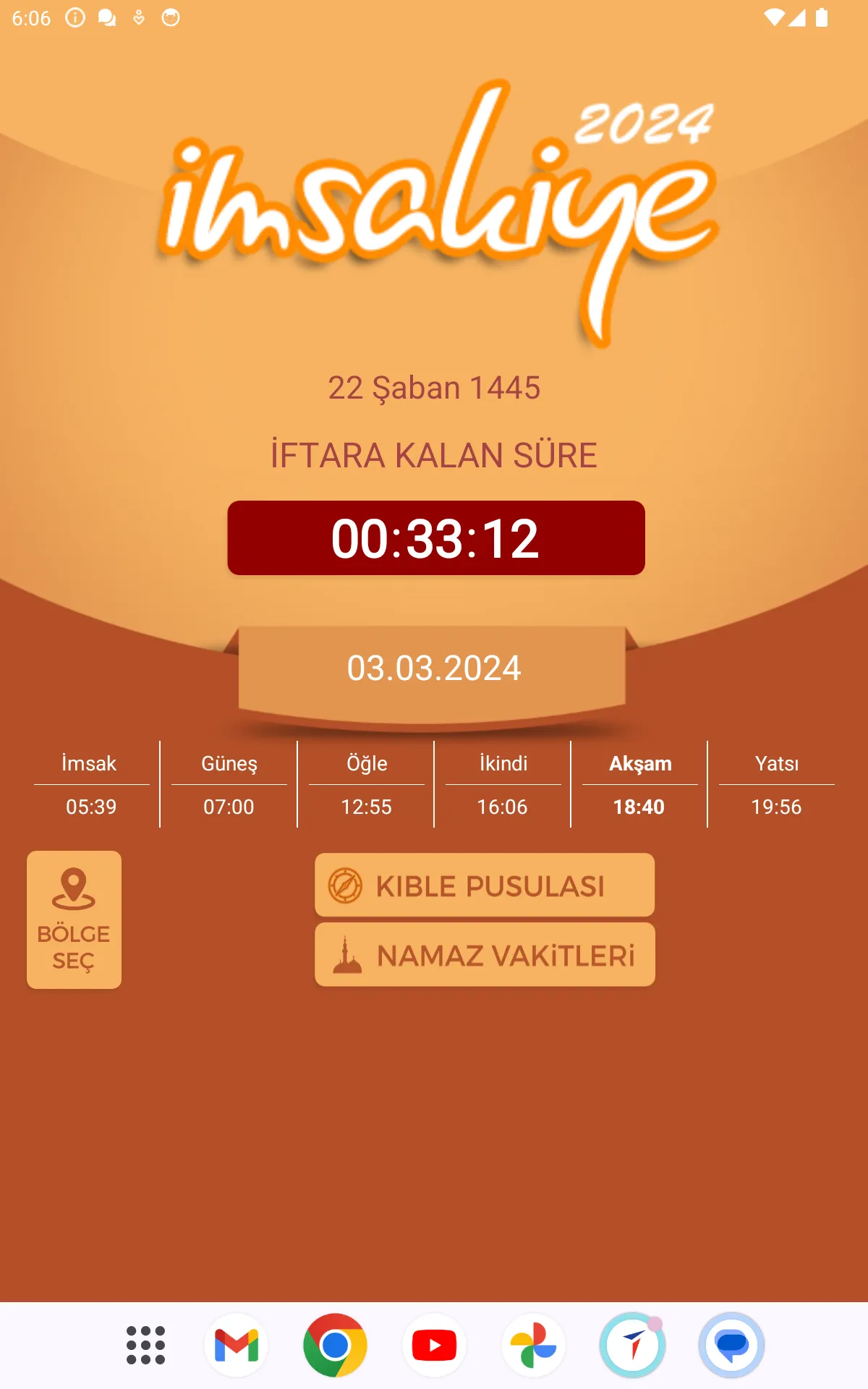 İmsakiye 2024 | Indus Appstore | Screenshot