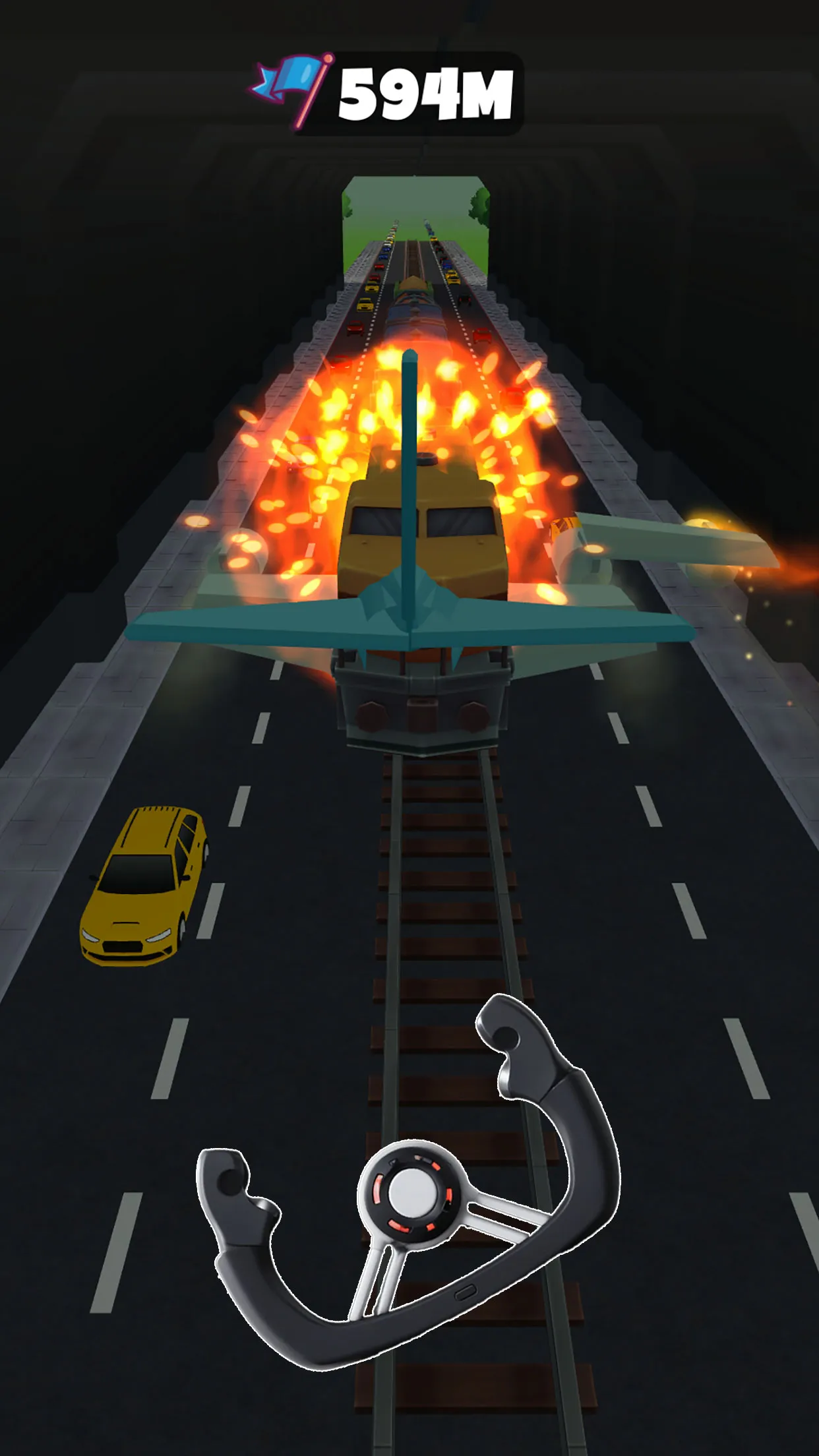 Sling Plane 3D - Sky Crash Jet | Indus Appstore | Screenshot