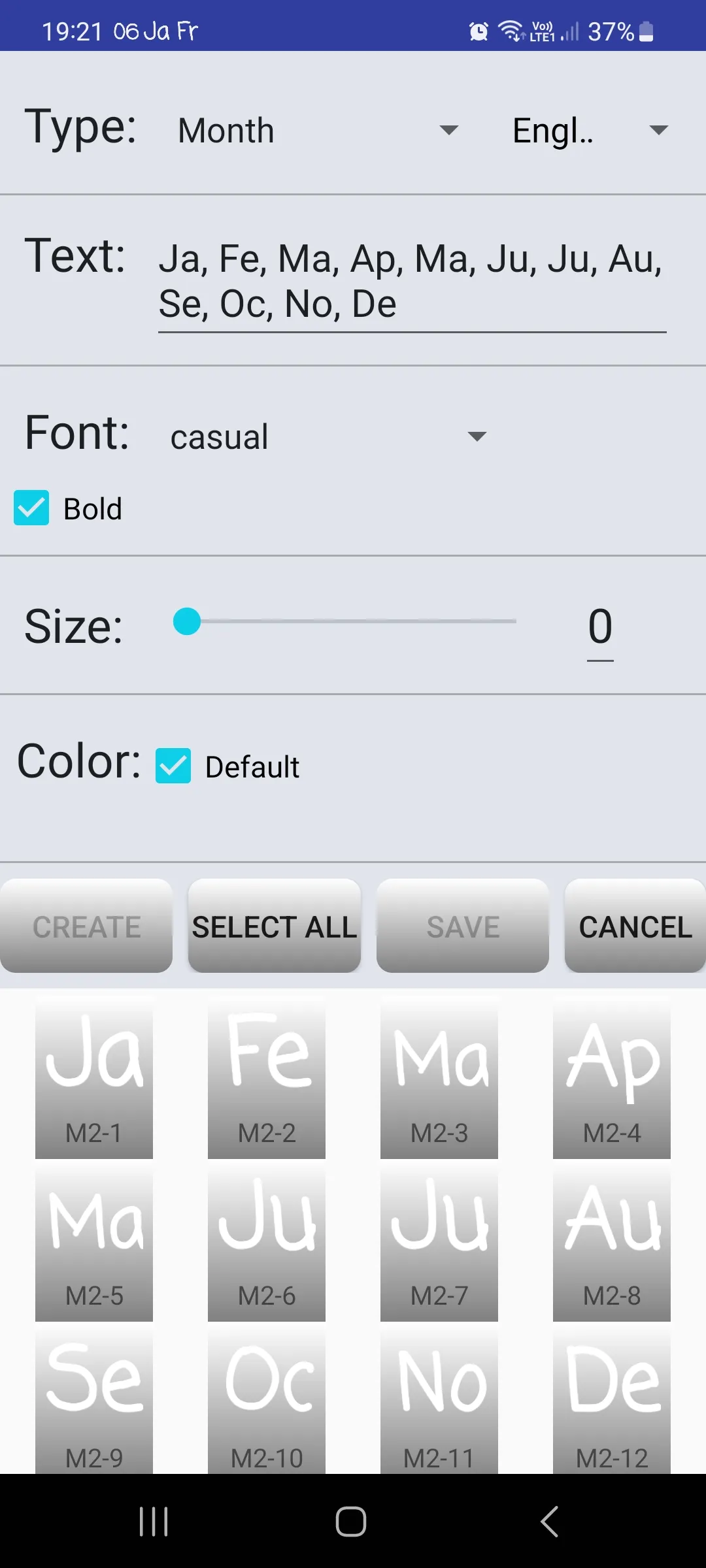 DateBar - date in status bar | Indus Appstore | Screenshot