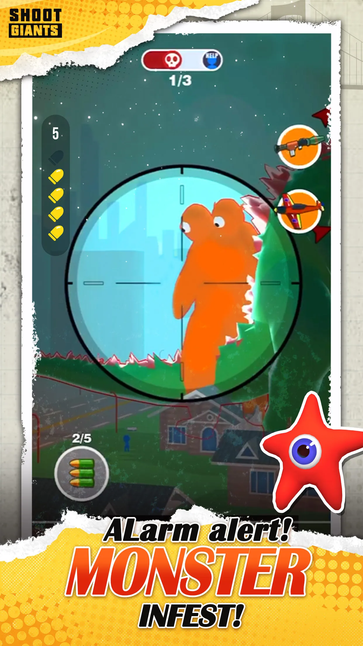 Shoot Giants: Hunting Bigfoot | Indus Appstore | Screenshot