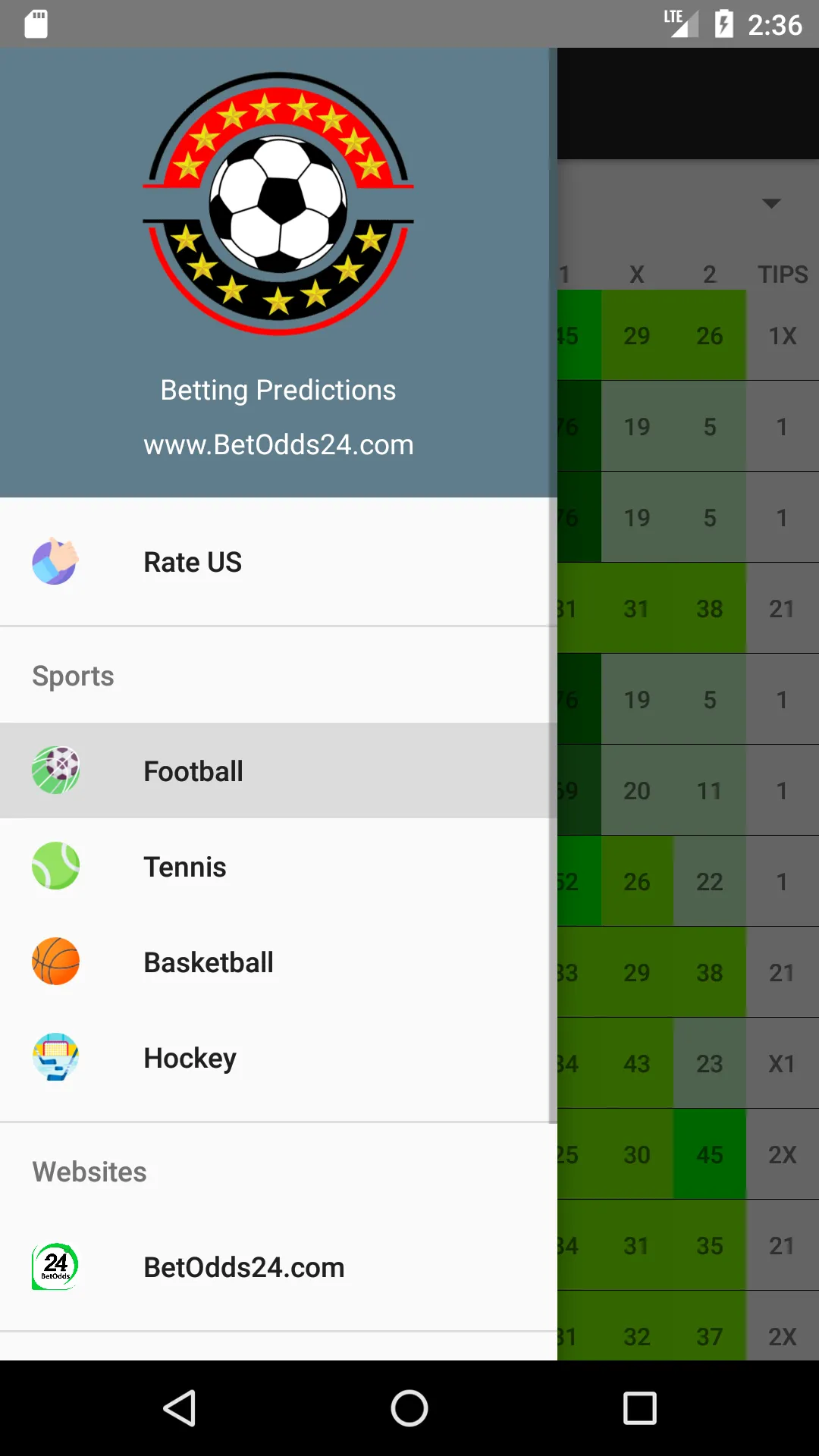 Betting Predictions Statistics | Indus Appstore | Screenshot