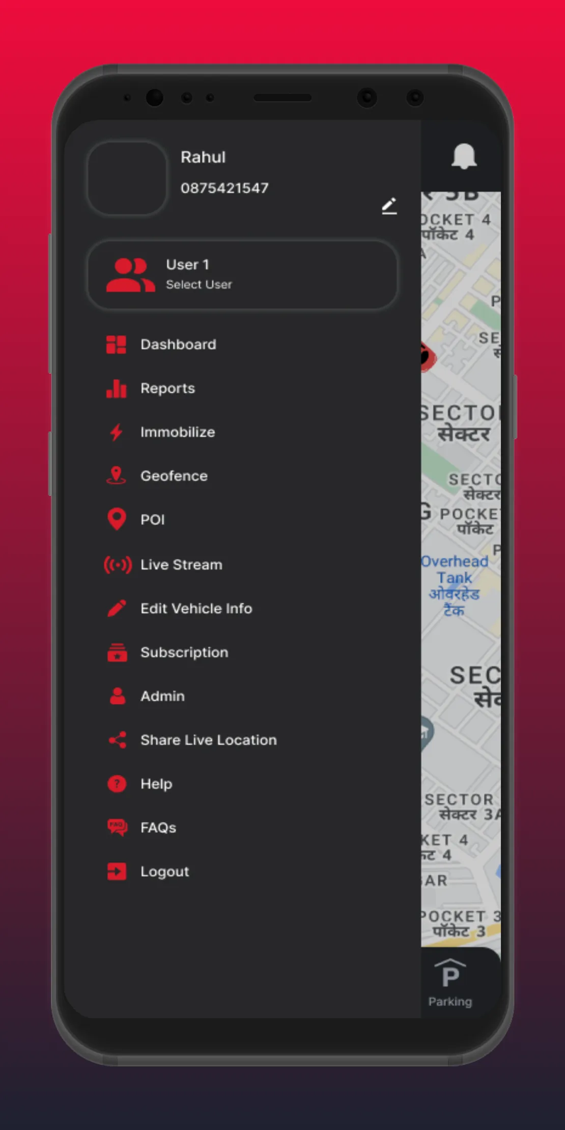 RD TRACKER | Indus Appstore | Screenshot
