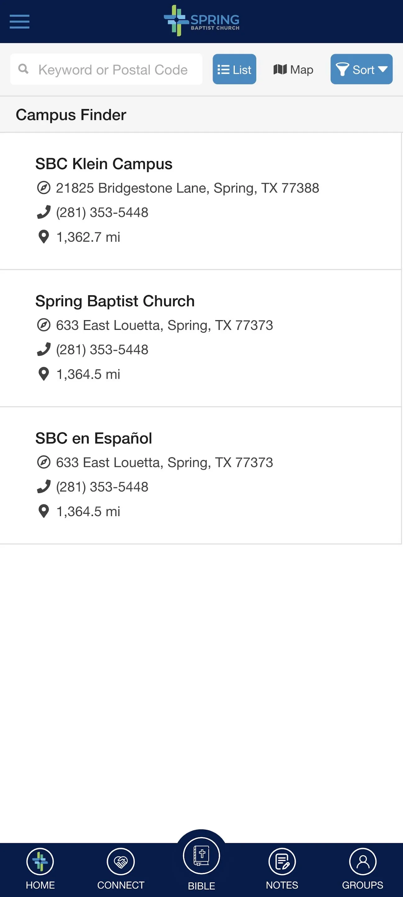 Spring Baptist | Indus Appstore | Screenshot