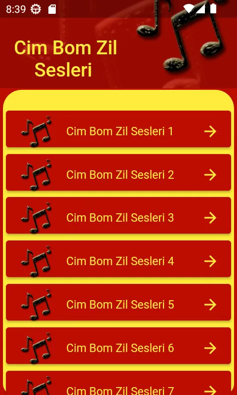 Cim Bom Ringtones | Indus Appstore | Screenshot