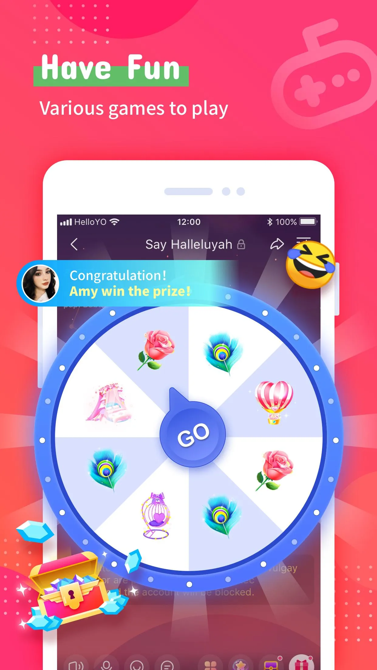 Miss Yo-Group Voice Chat Rooms | Indus Appstore | Screenshot