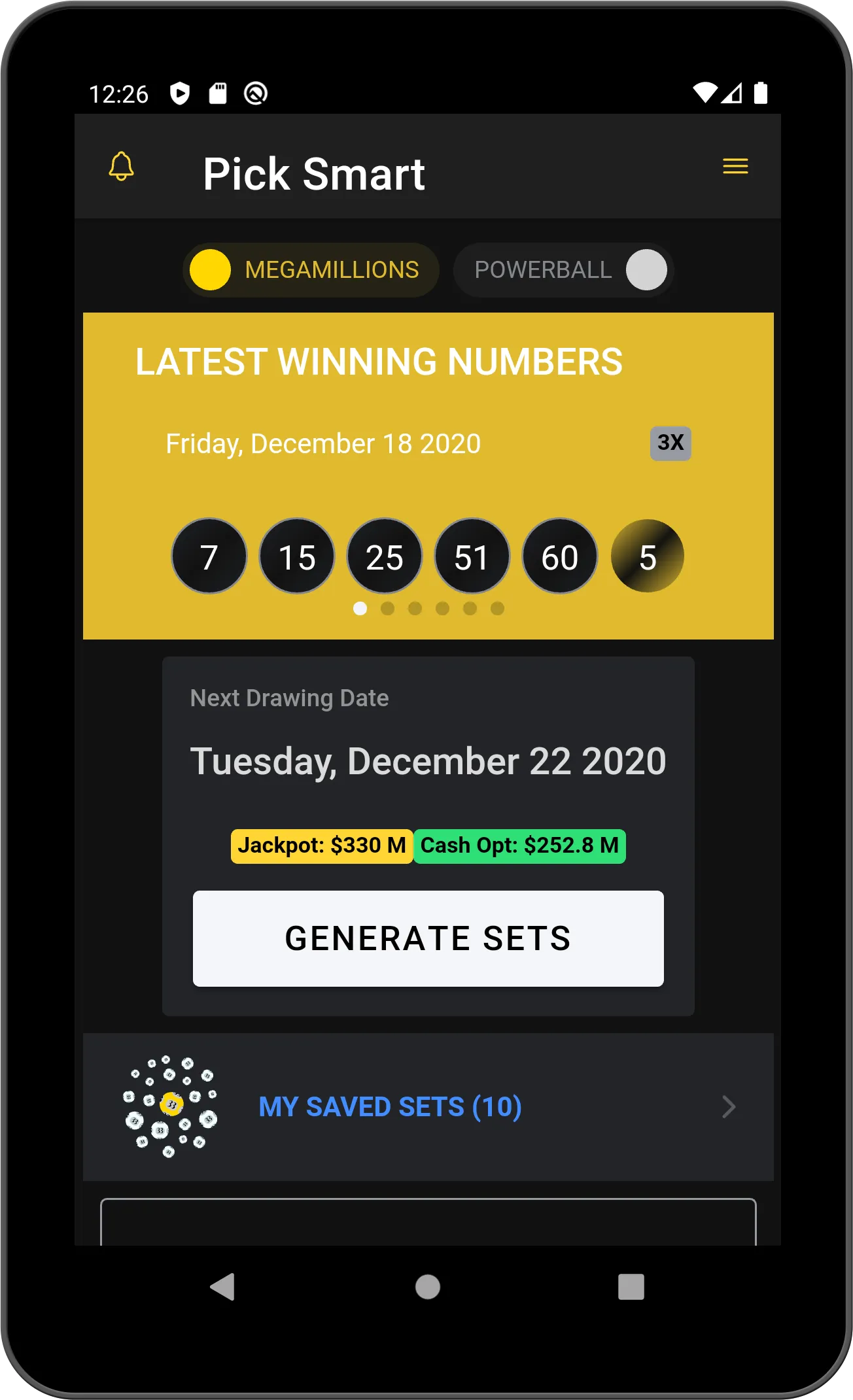 Pick Smart - lottery | Indus Appstore | Screenshot