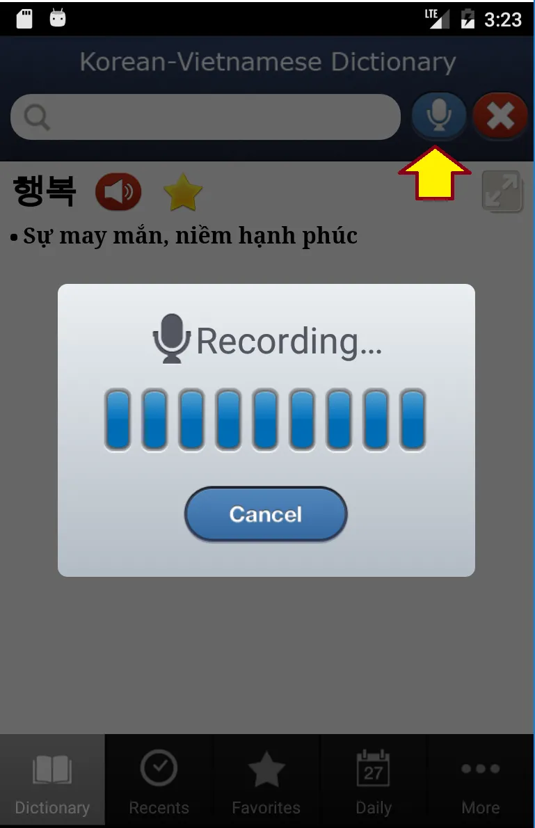 Korean-Vietnamese Dictionary | Indus Appstore | Screenshot