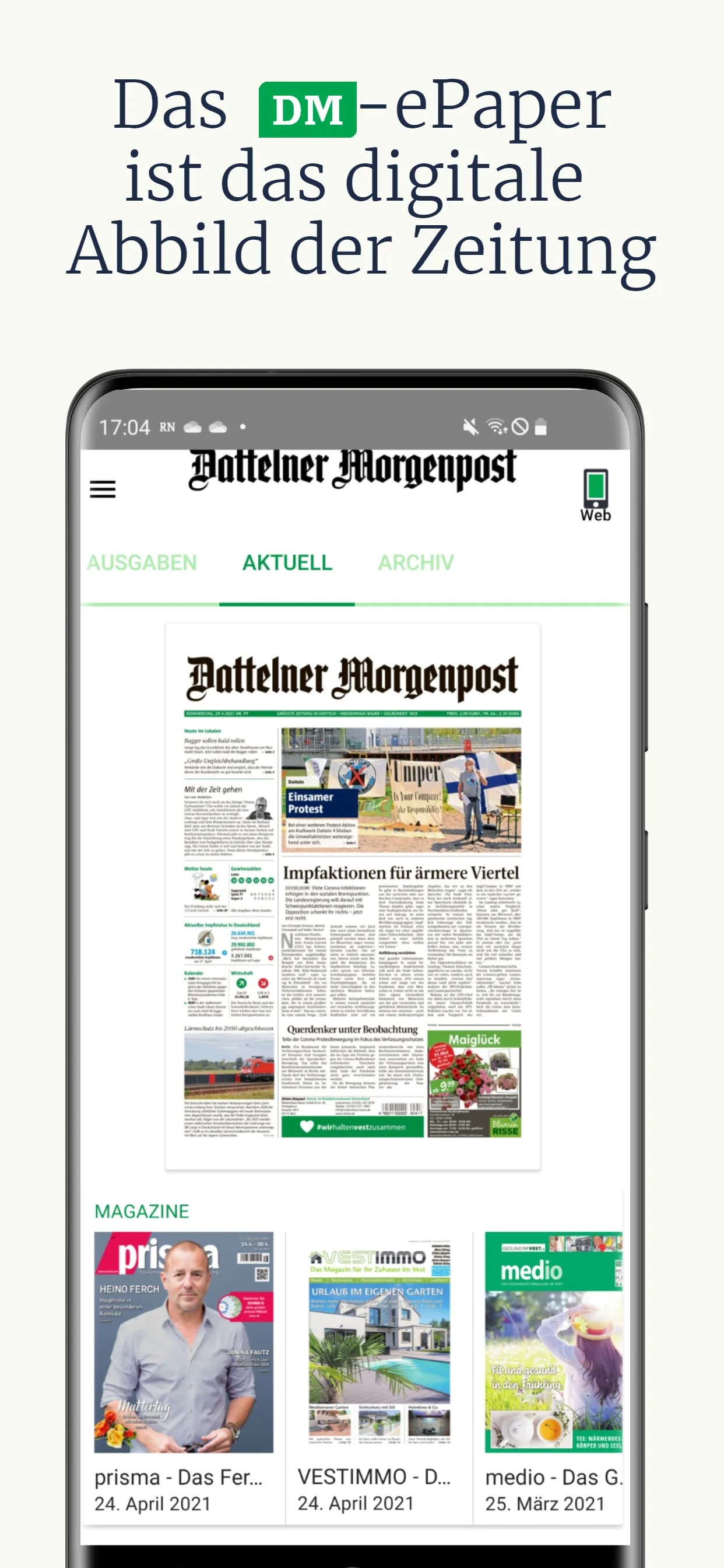 Dattelner Morgenpost | Indus Appstore | Screenshot