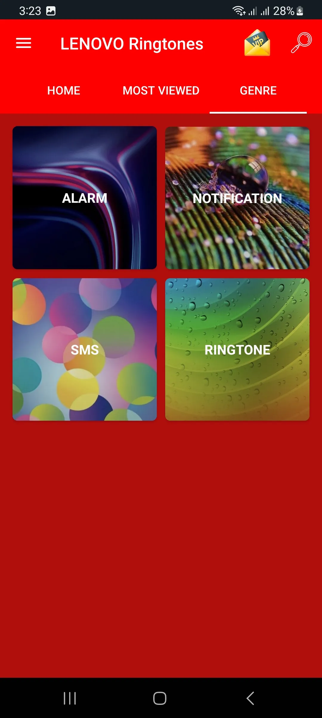 All LENOVO Mobile Ringtones | Indus Appstore | Screenshot