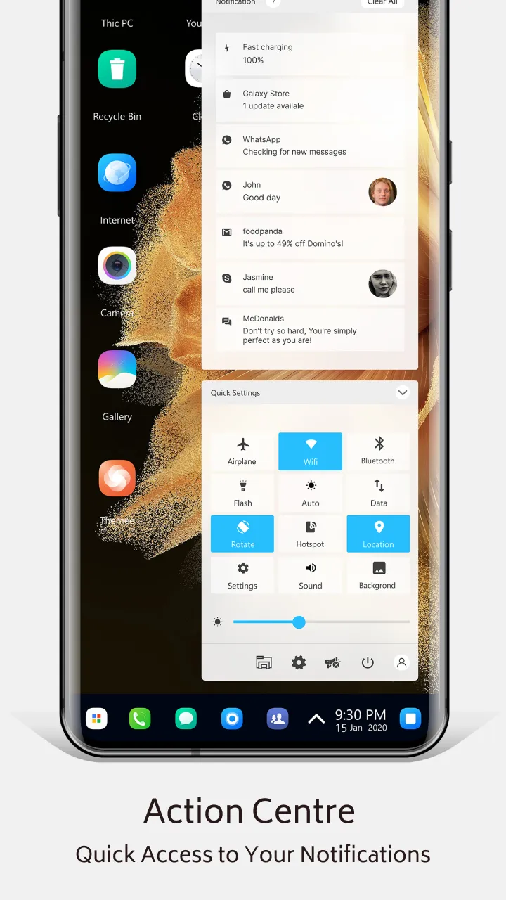 Vivo X theme for Launcher | Indus Appstore | Screenshot