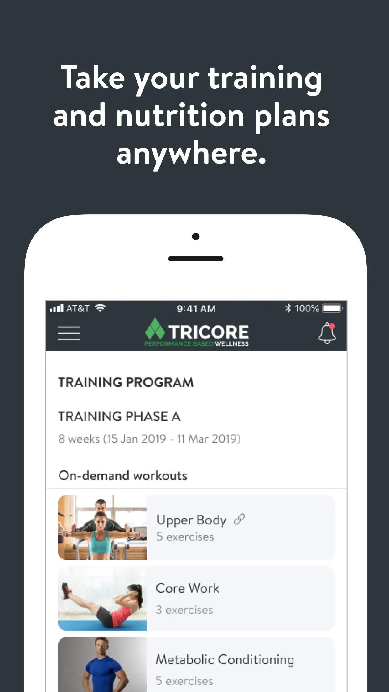 TriCore Online Coaching | Indus Appstore | Screenshot