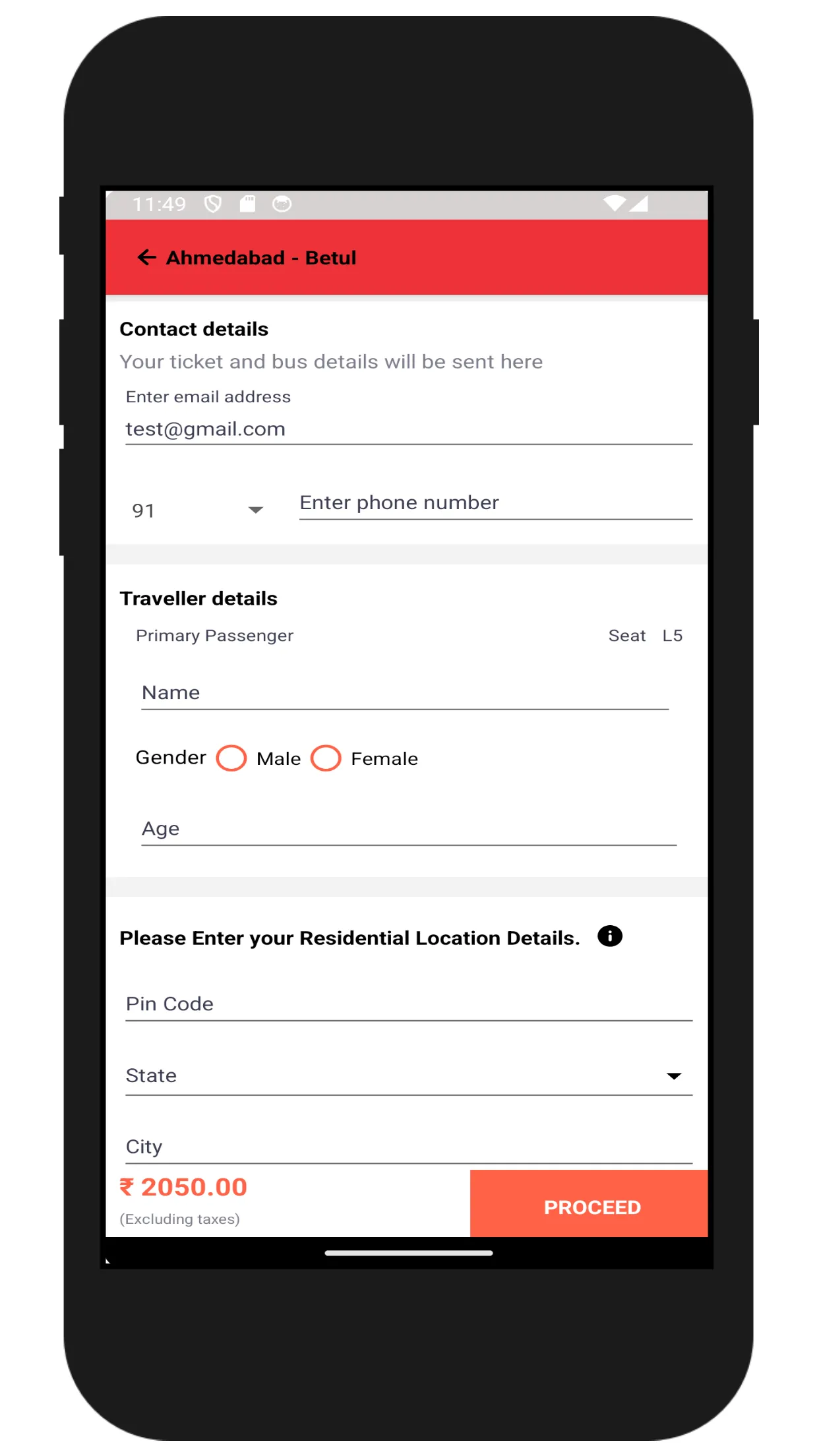 Sharma Travels | Indus Appstore | Screenshot