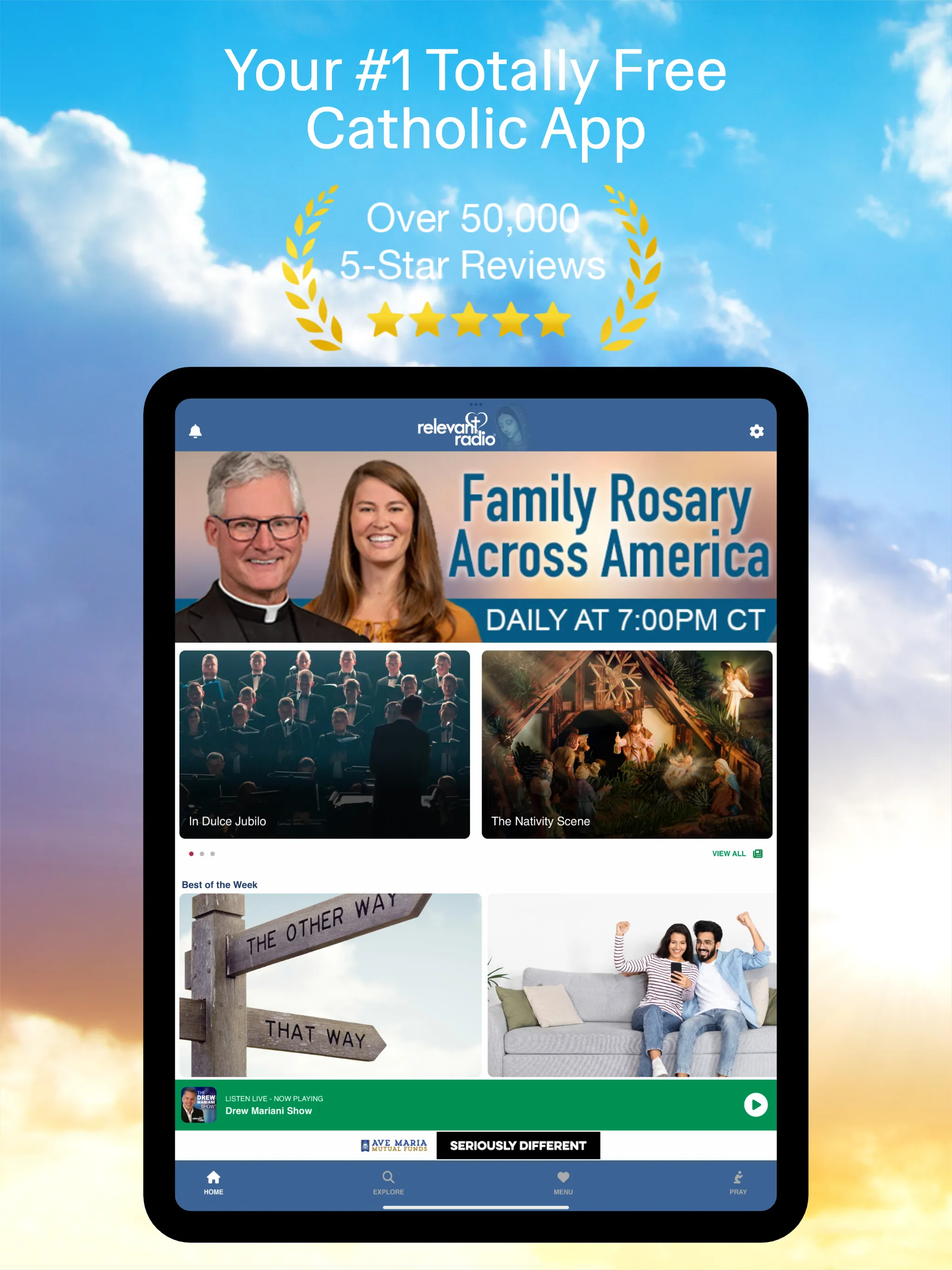 Relevant Radio Catholic Rosary | Indus Appstore | Screenshot