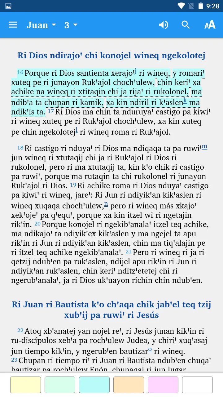 Xenacoj Kaqchikel Bible | Indus Appstore | Screenshot
