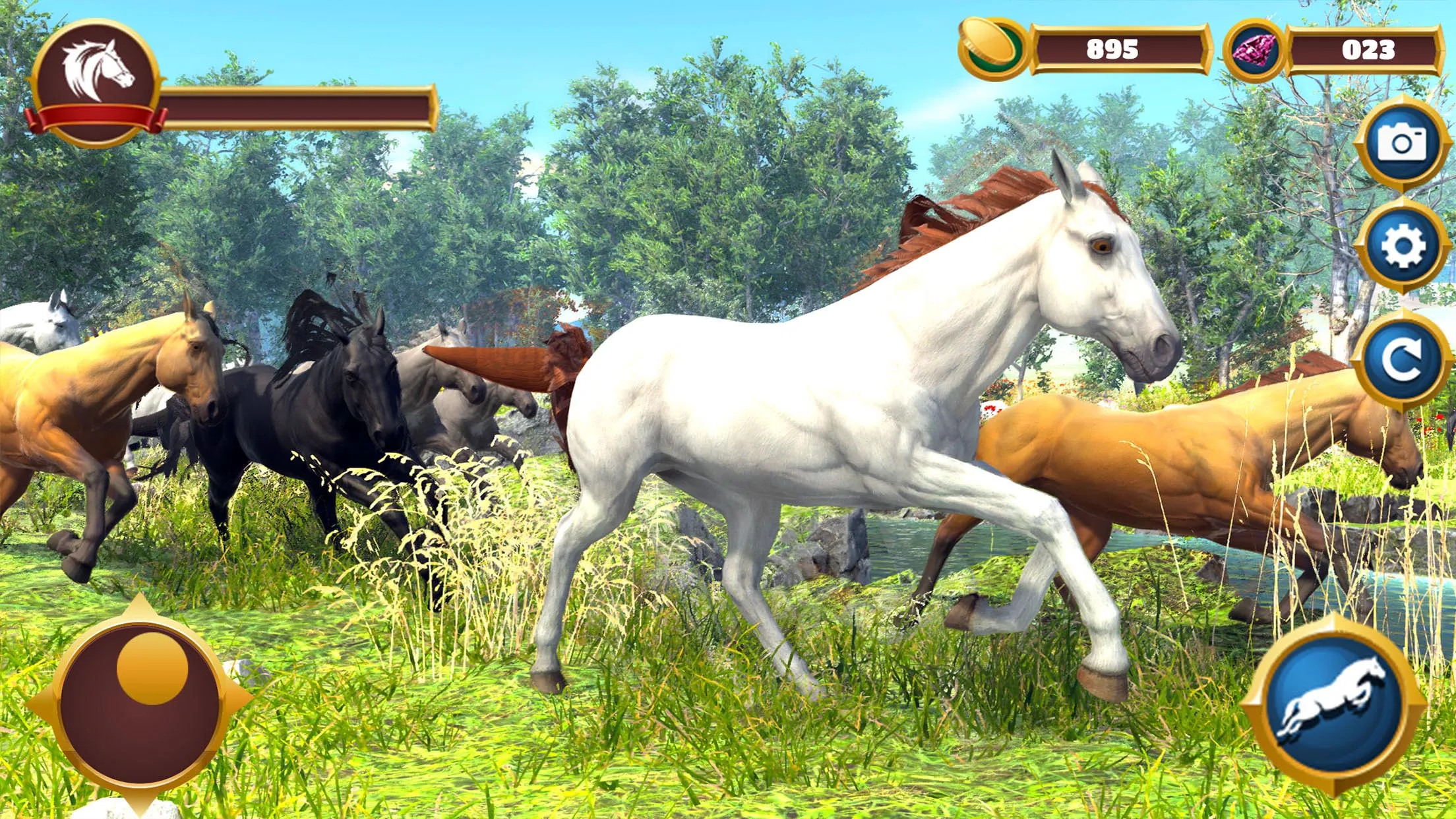 Virtual Horse Family Simulator | Indus Appstore | Screenshot