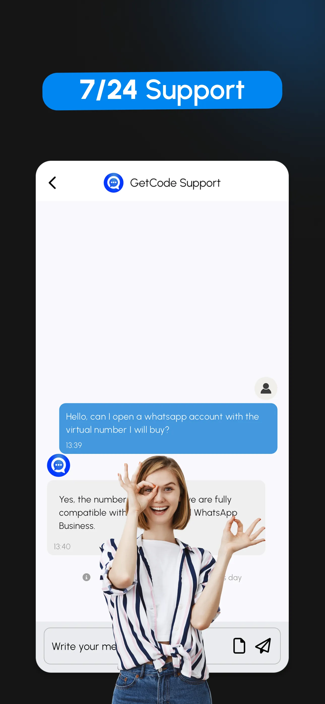 GetCode - Virtual Number SMS | Indus Appstore | Screenshot