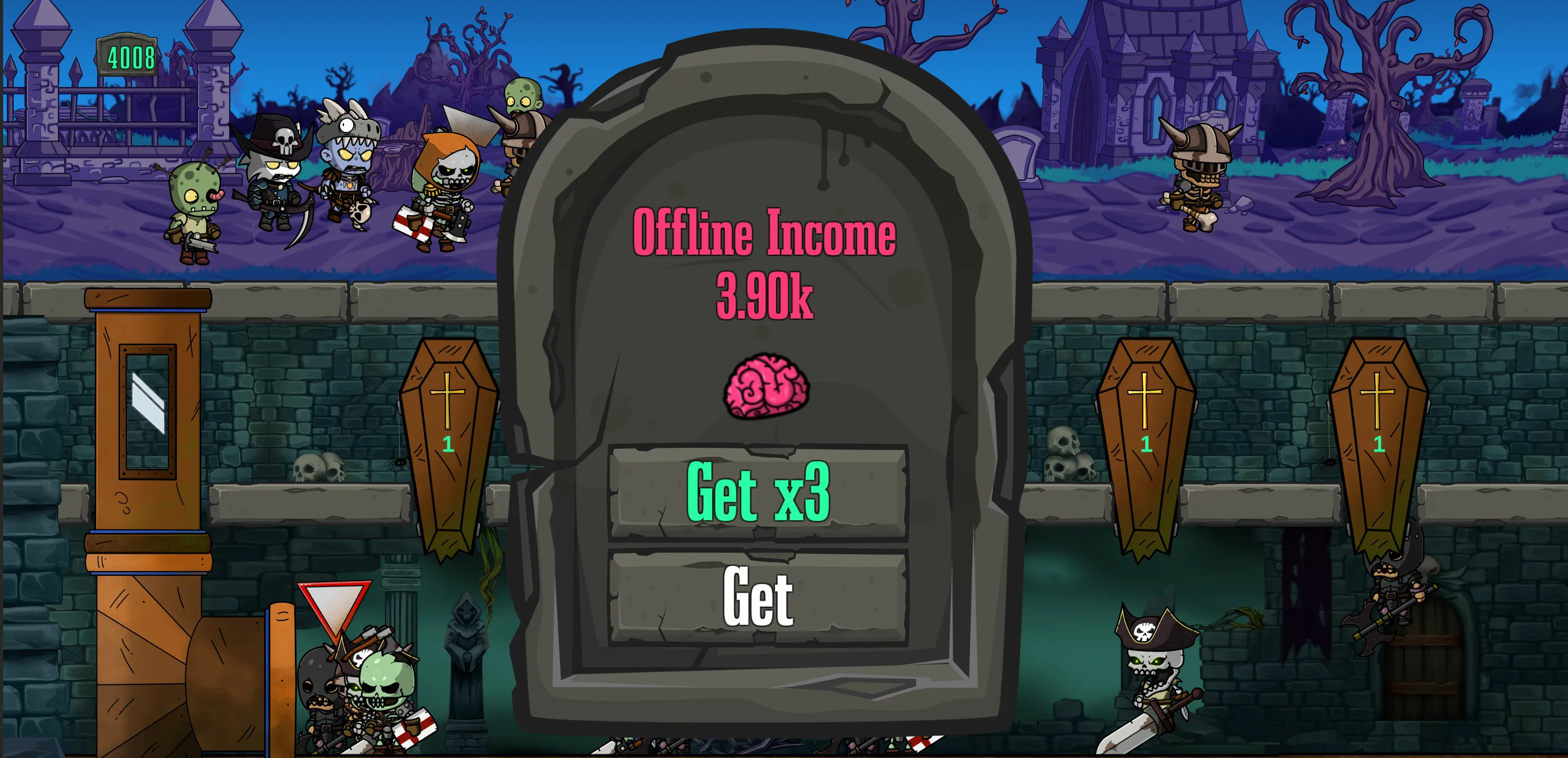 Idle Graveyard -Undead clicker | Indus Appstore | Screenshot