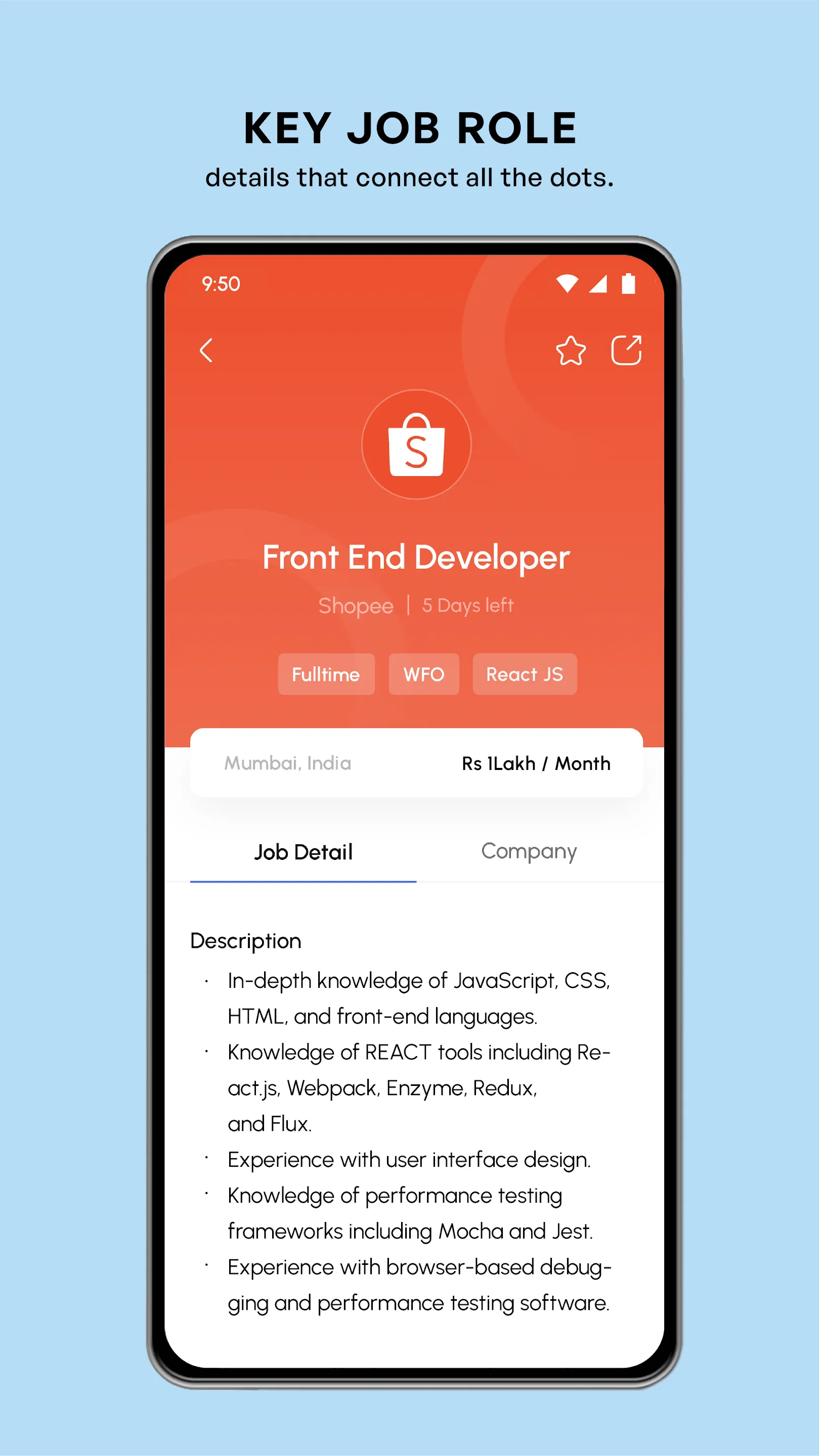 Unojobs : AI Job Search App | Indus Appstore | Screenshot