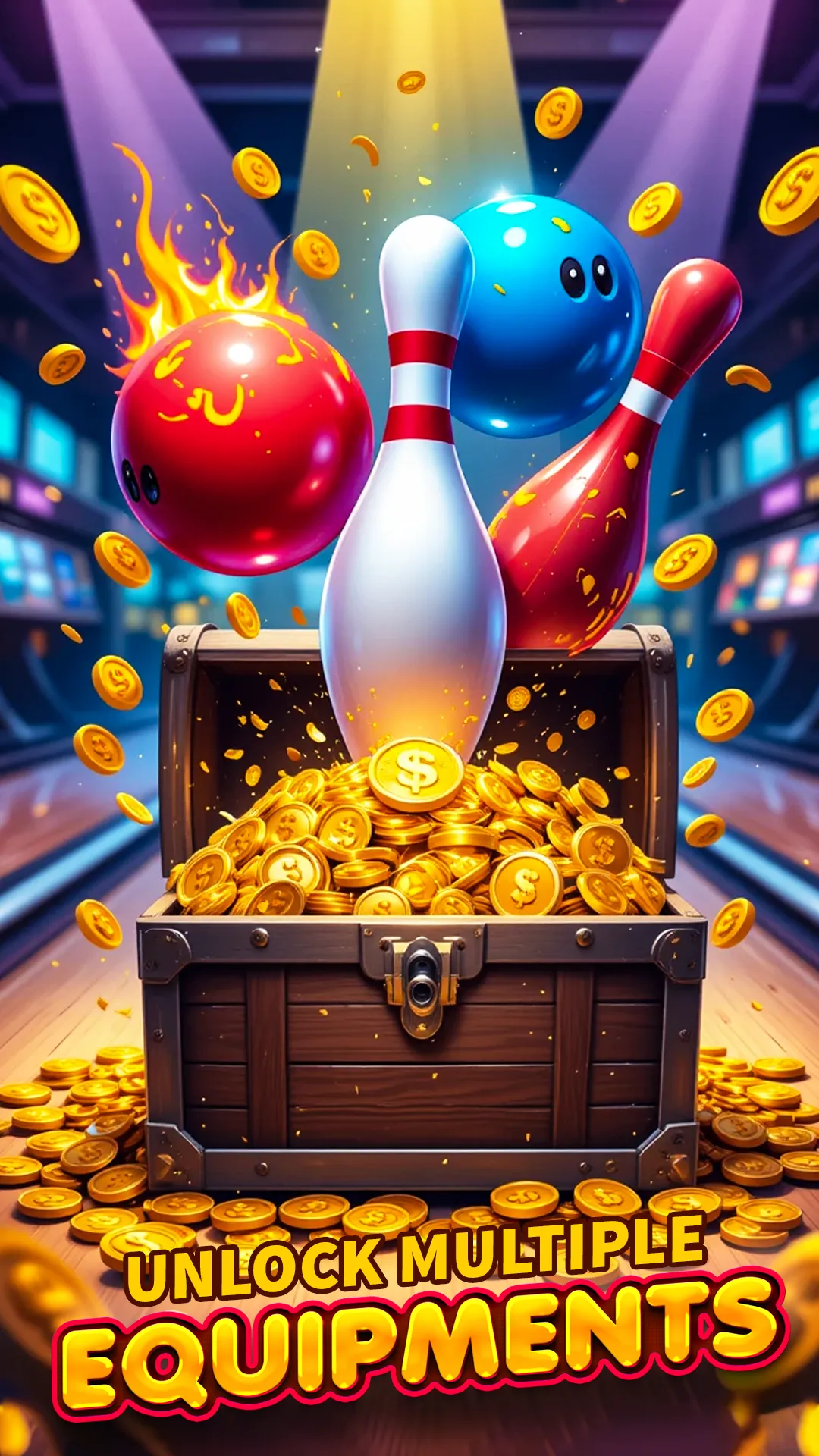 Bowling Battle 3D: Multiplayer | Indus Appstore | Screenshot