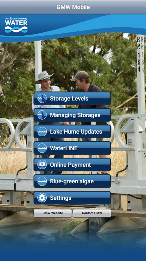 Goulburn Murray Water Mobile | Indus Appstore | Screenshot