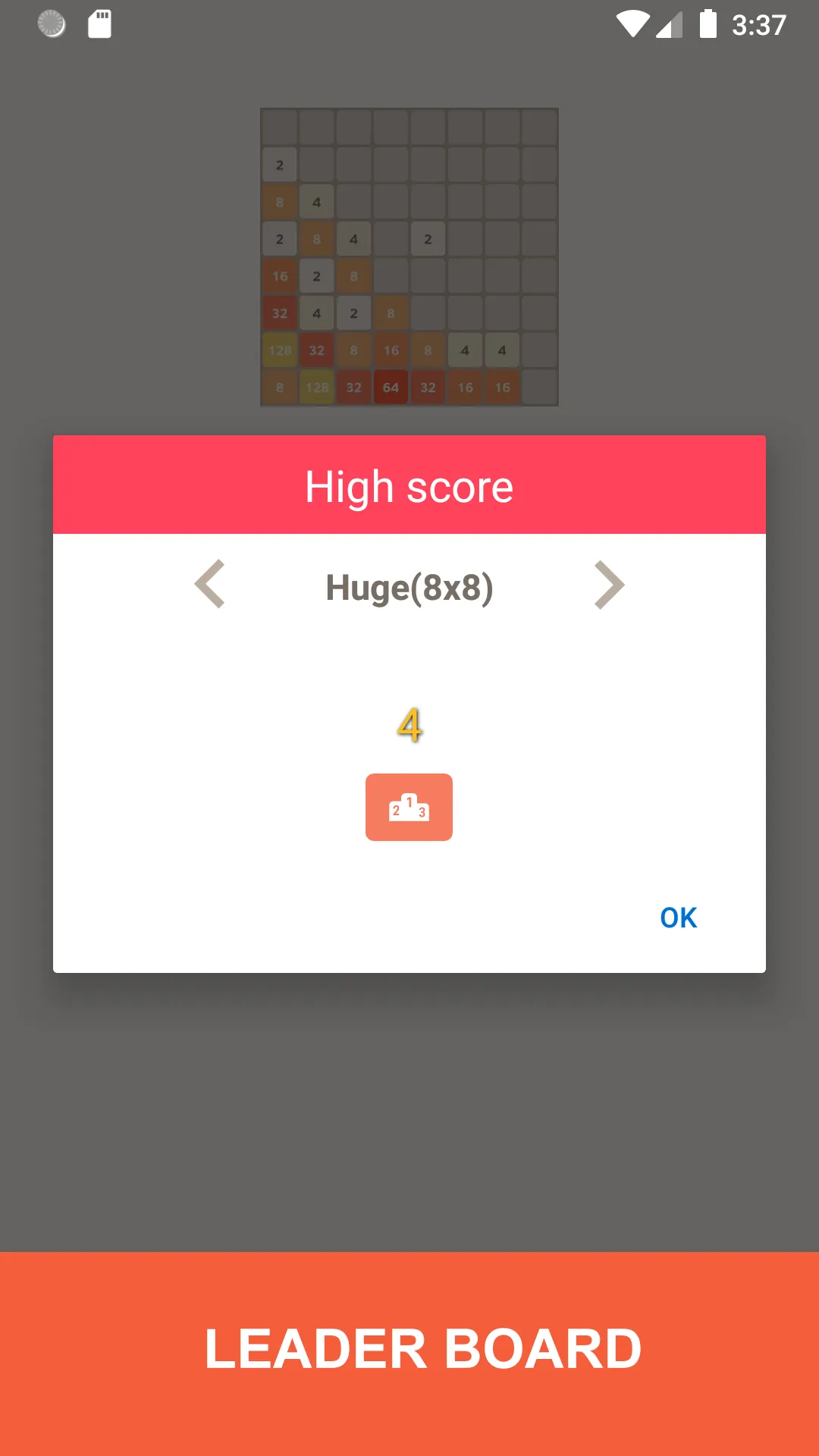 2048 Number Puzzle Game | Indus Appstore | Screenshot