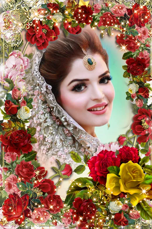 Rose Flower Photo Frame | Indus Appstore | Screenshot