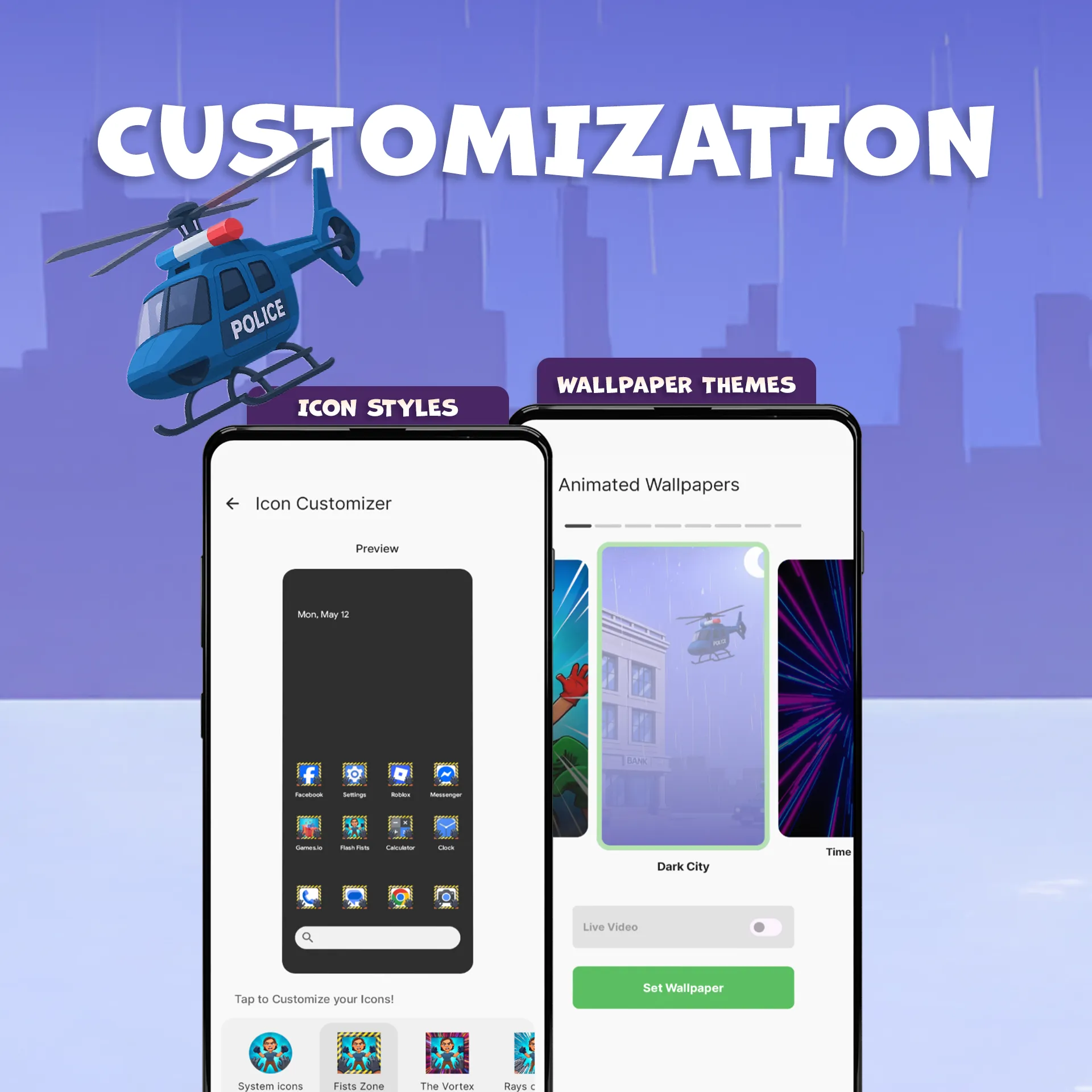 Flash Fists Launcher Plus | Indus Appstore | Screenshot