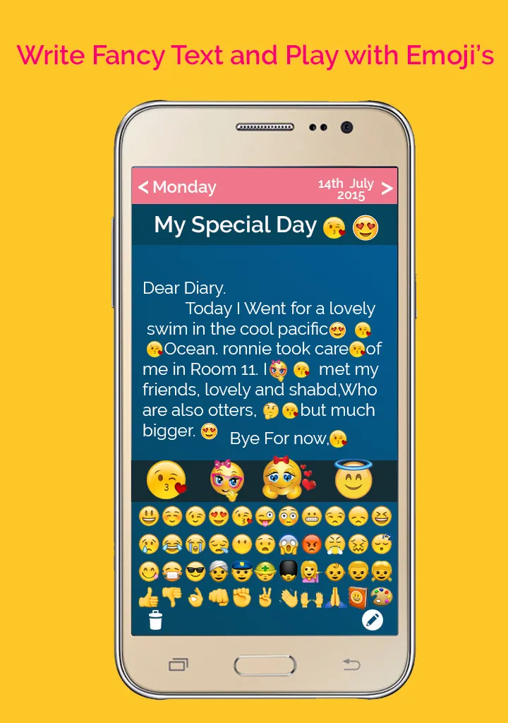 My Secret Diary With Password | Indus Appstore | Screenshot