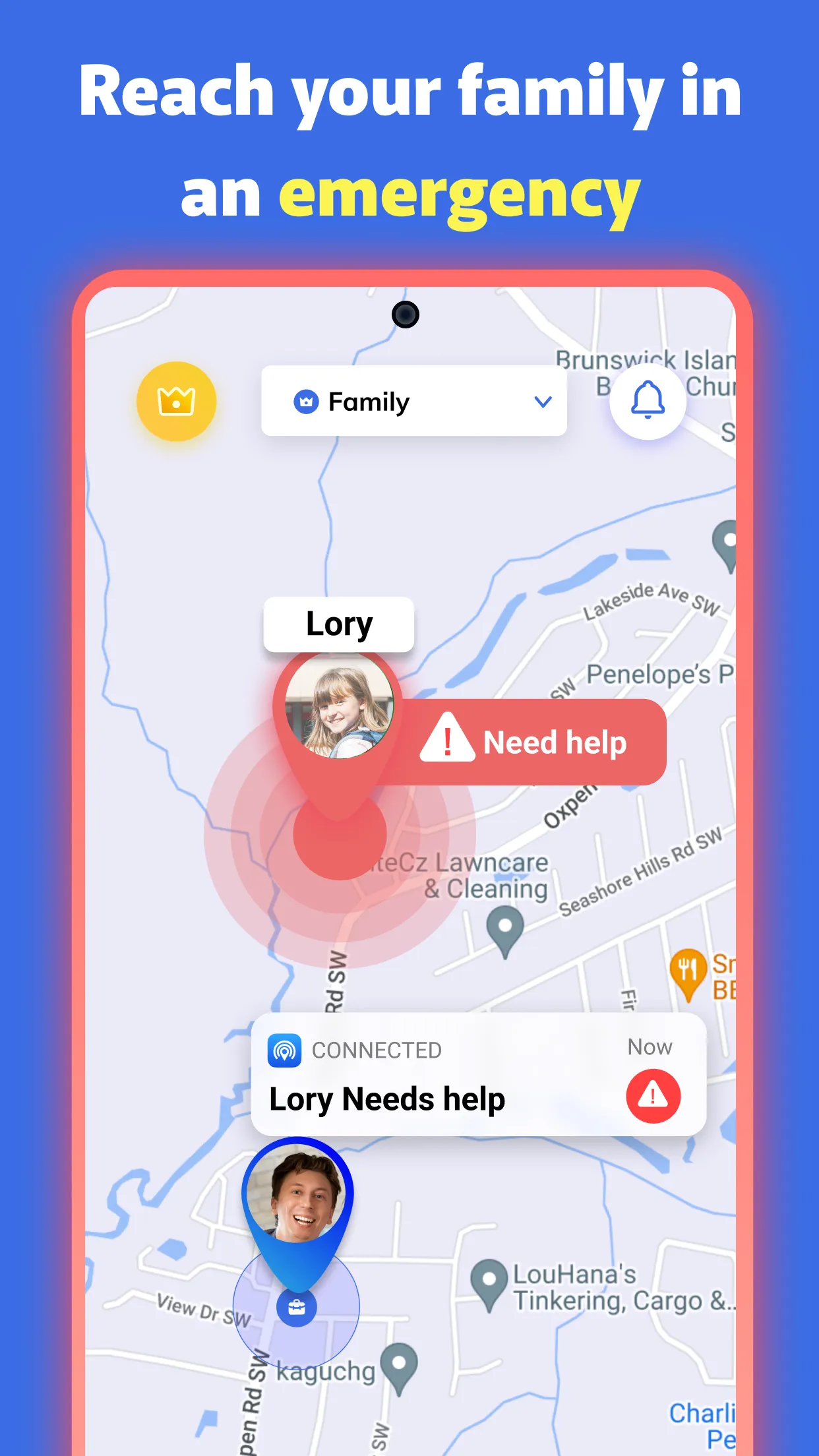 Connected: Locate Your Family | Indus Appstore | Screenshot