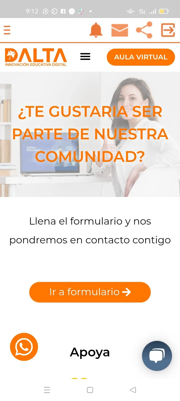 DALTA Comunidad Virtual | Indus Appstore | Screenshot