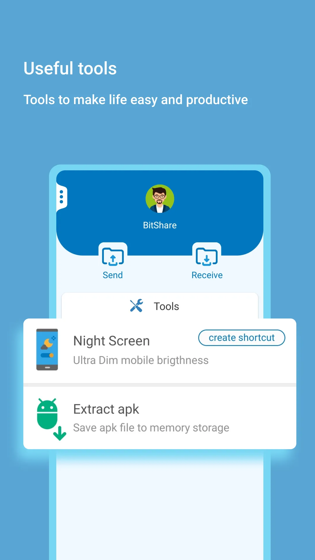 BitSHARE -Fastest file transfe | Indus Appstore | Screenshot