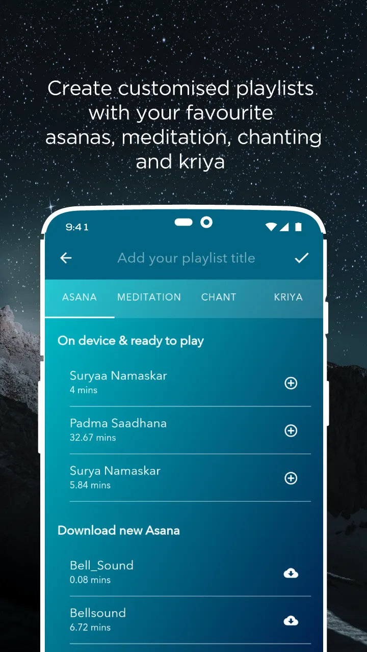 Abhyaasa: Meditation - SriSri | Indus Appstore | Screenshot