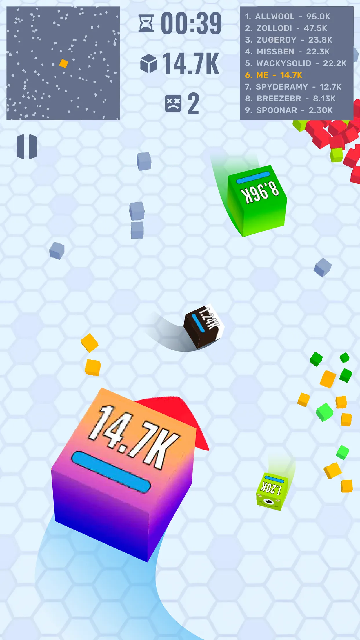 Cube Zone io | Indus Appstore | Screenshot