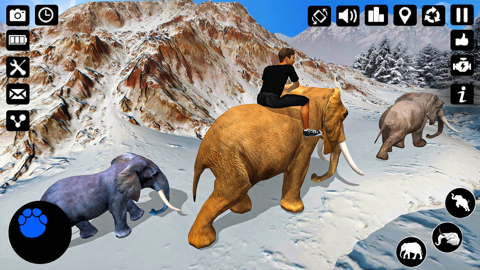 elephant rider games simulator | Indus Appstore | Screenshot