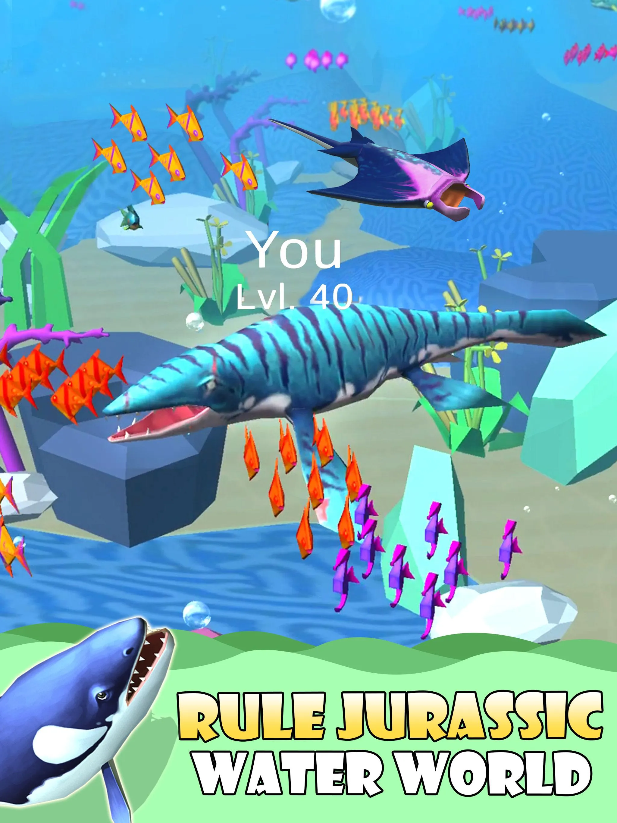 Dino Water World 3D | Indus Appstore | Screenshot