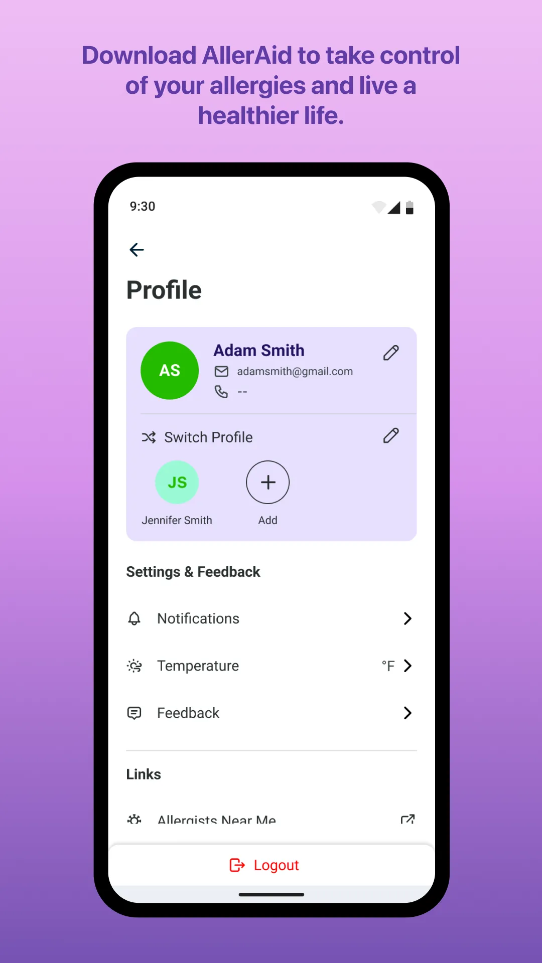 AllerAid | Indus Appstore | Screenshot