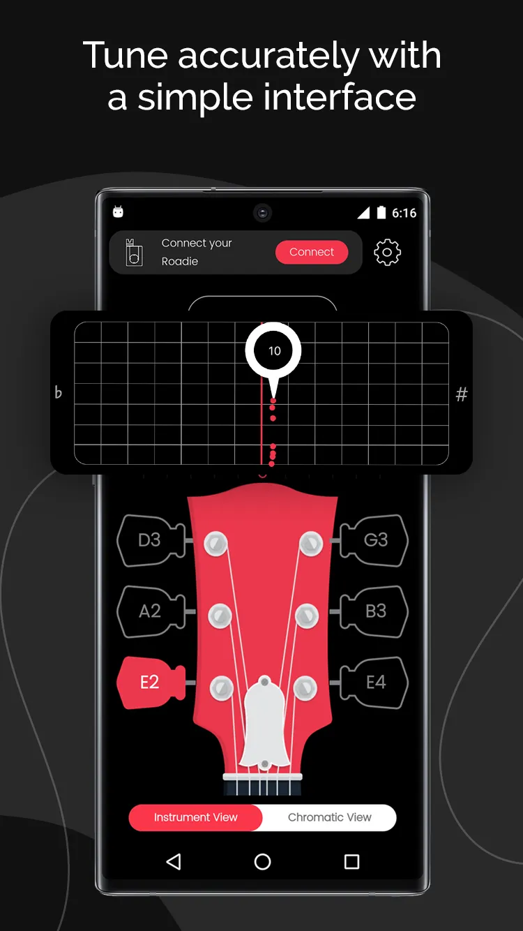 Roadie Tuner - Guitar & Uke | Indus Appstore | Screenshot