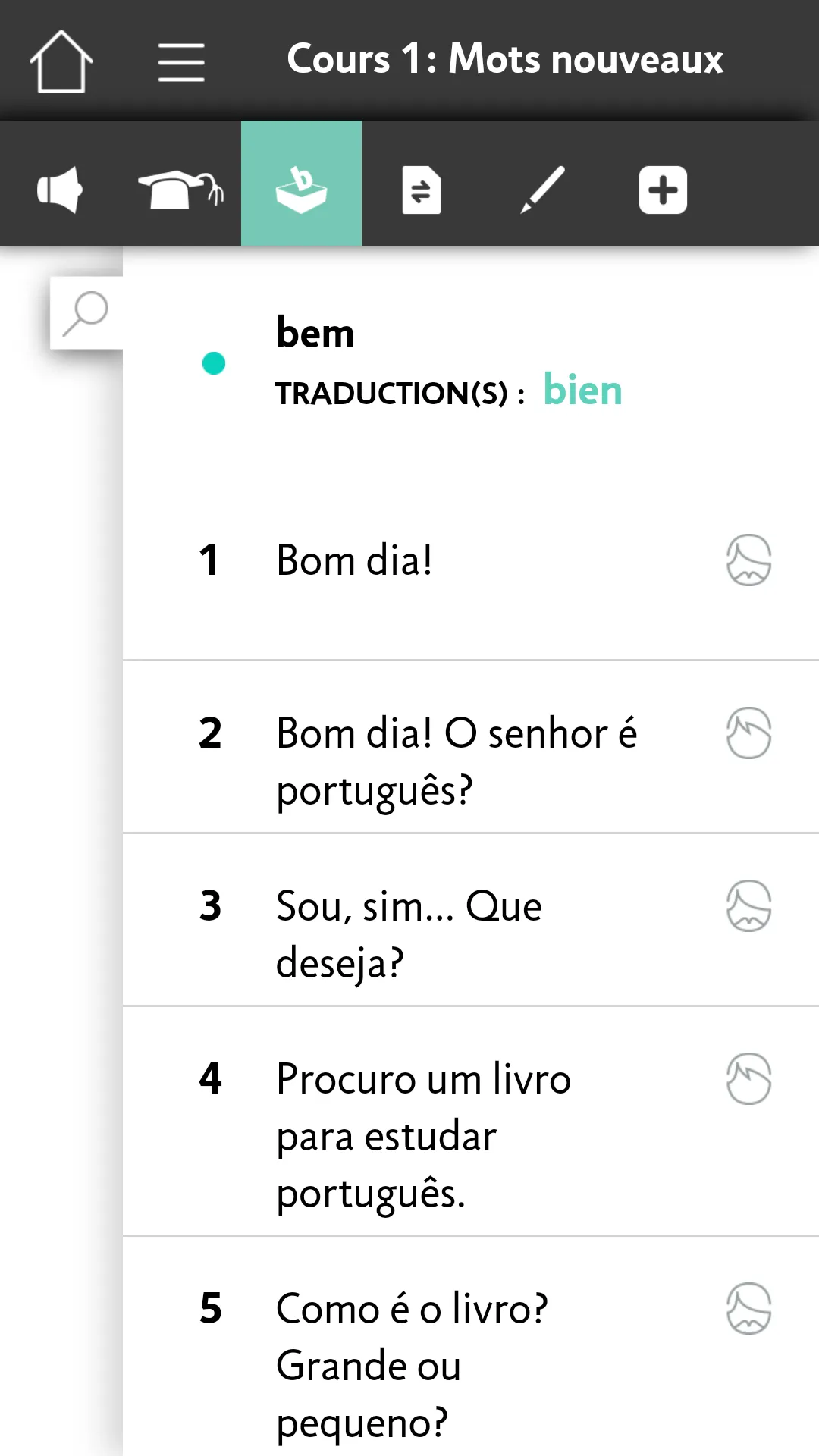 Apprendre Portugais Assimil | Indus Appstore | Screenshot