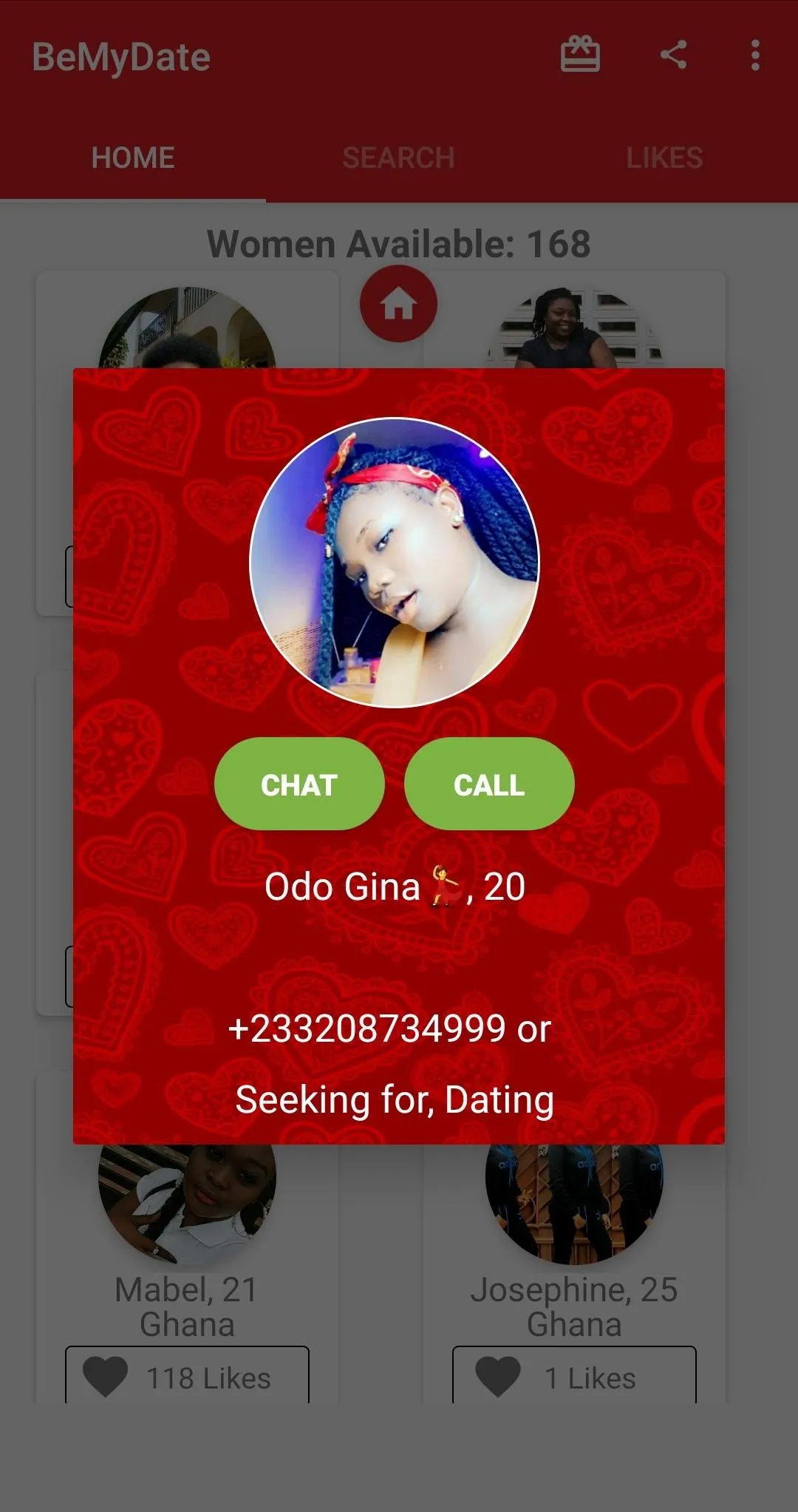 BeMyDate - Ghana Dating App | Indus Appstore | Screenshot