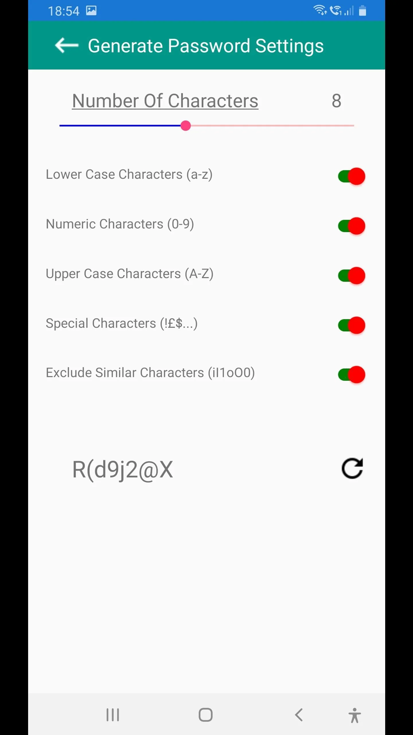 My Secure Passwords - Lite | Indus Appstore | Screenshot