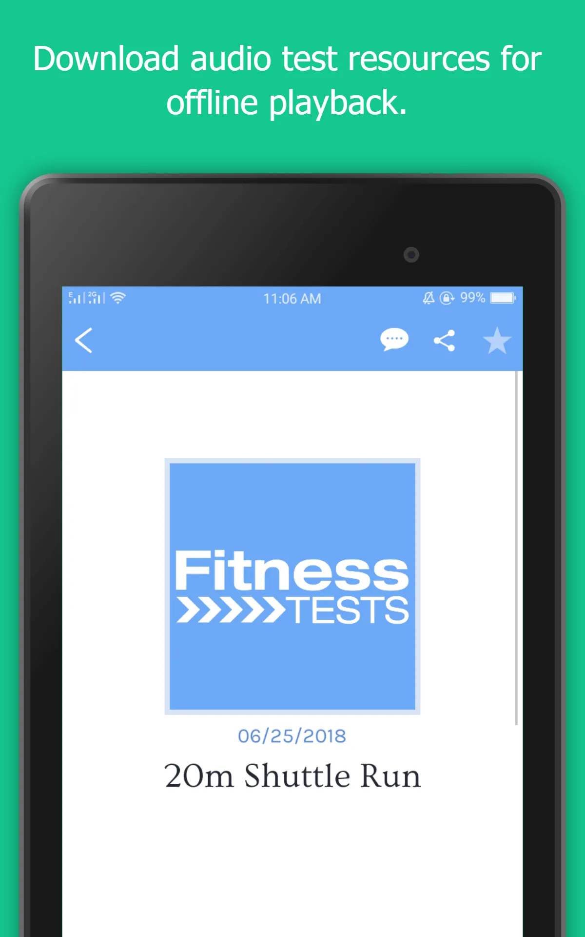 Fitness Tests | Indus Appstore | Screenshot