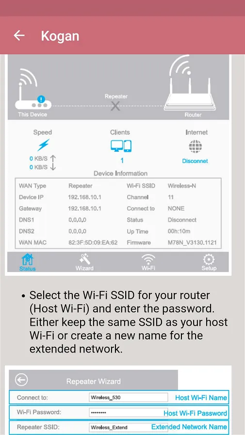 Wifi Repeater Setup Guide | Indus Appstore | Screenshot