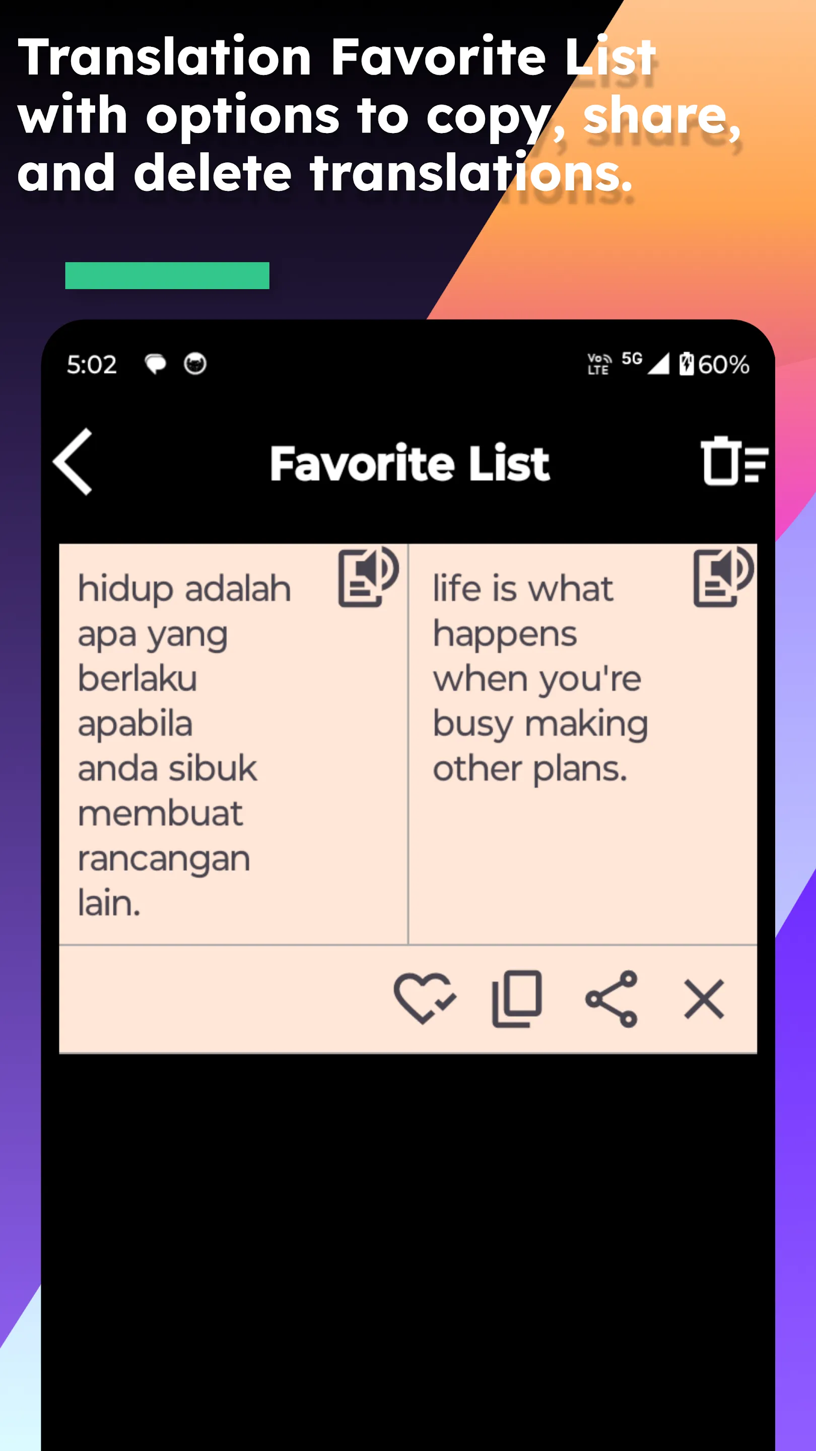 English Malay Translate | Indus Appstore | Screenshot