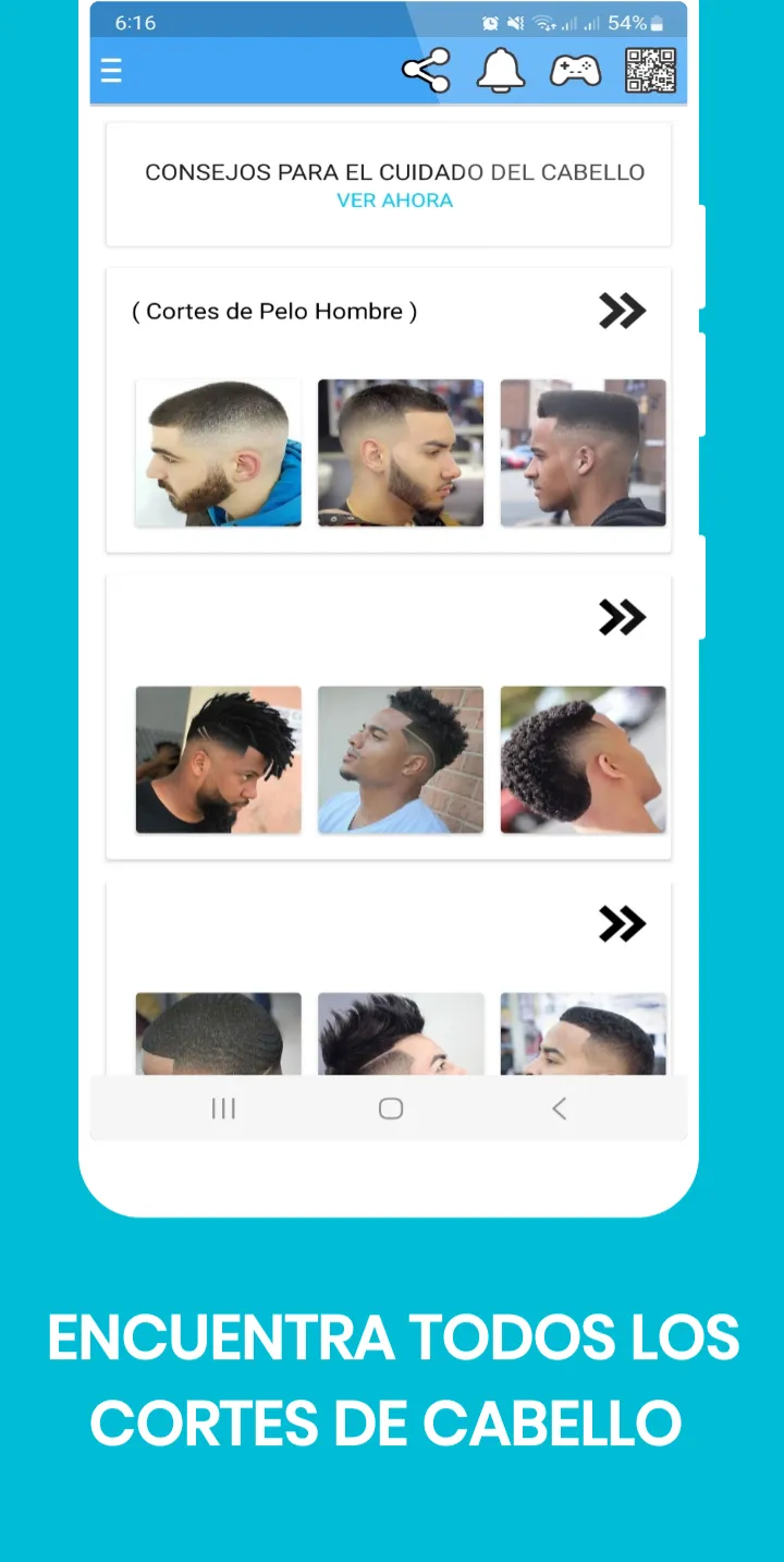 Haircuts man - woman | Indus Appstore | Screenshot