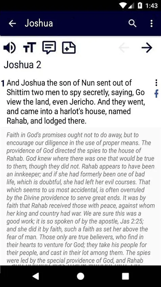 Bible Commentary | Indus Appstore | Screenshot