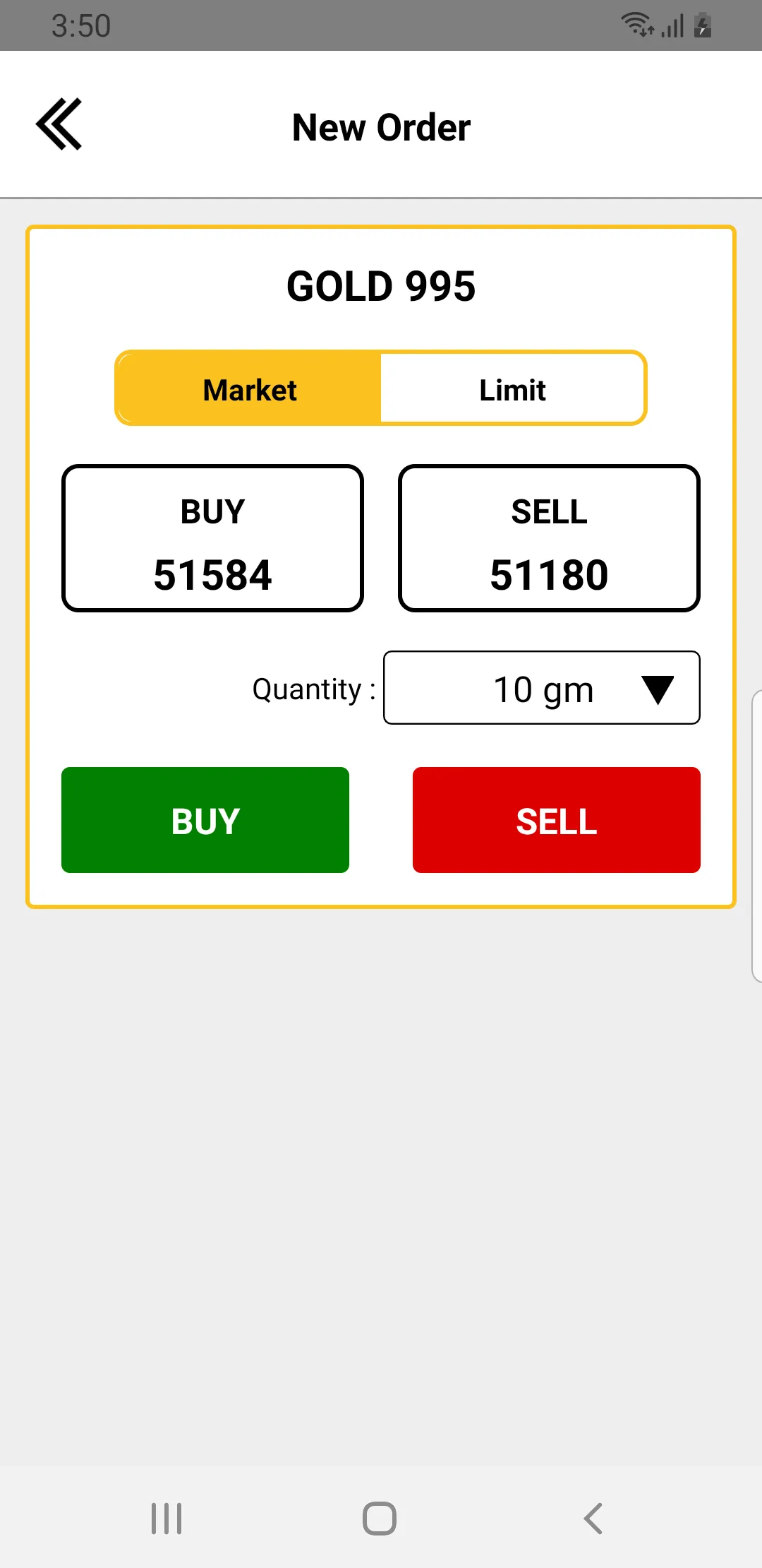 Kuber Bullion | Indus Appstore | Screenshot